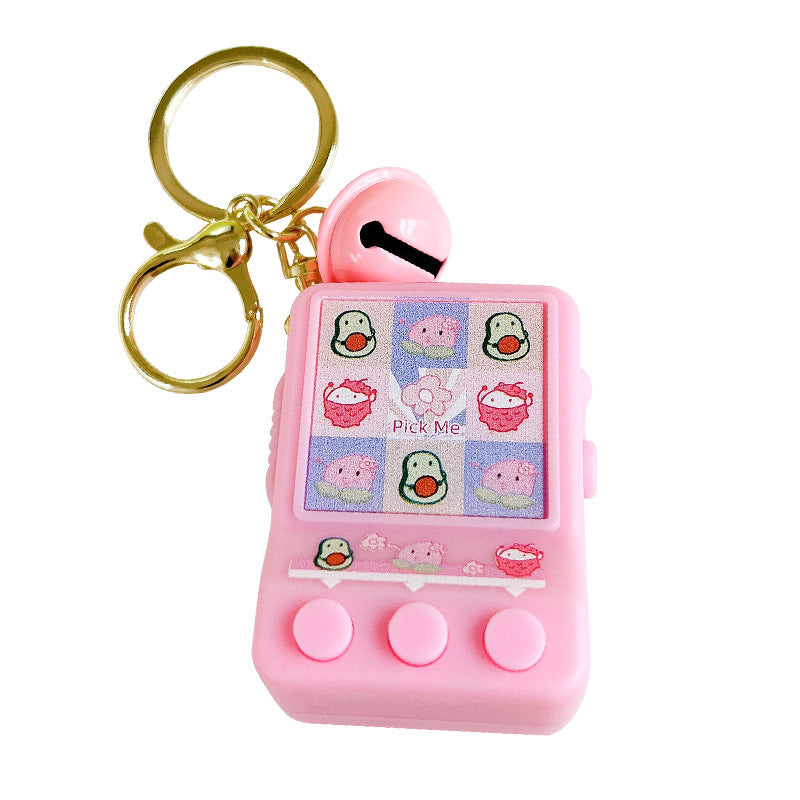 Wholesale Scroll Lighted Lottery Machine Toys Plastic Keychains